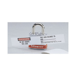 Ideal Vinyl Lock Labels Package Of 8