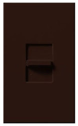 Lutron NF-103P-BR Nova Fluorescent/LED Dimmer, 3-Way/Single-pole, Preset, 120V/8A, Brown
