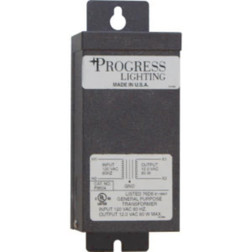 Progress Hide-A-Lite Black TransFormer 60W Capacity