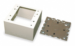 Steel Deep Device Box Ivory
