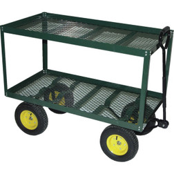 Vestil Two Shelf Landscape Cart 300 Pound - 24W x 48L x 33"H