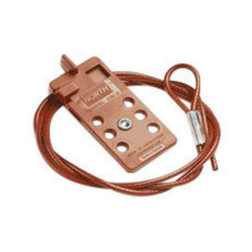 North by Honeywell Red 6' Steel Replacement Lockout Cable