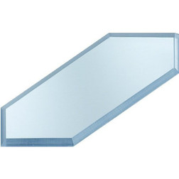 MirrEdge Acrylic Mirror Seam Plate Package Of 2 