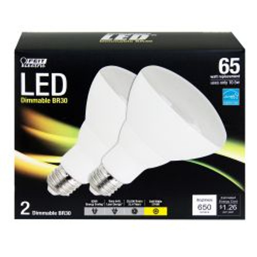 LED Dimmable BR30 2PK