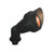 FIBER GLASS SPOT LIGHT W/ HOOD - BLACK
