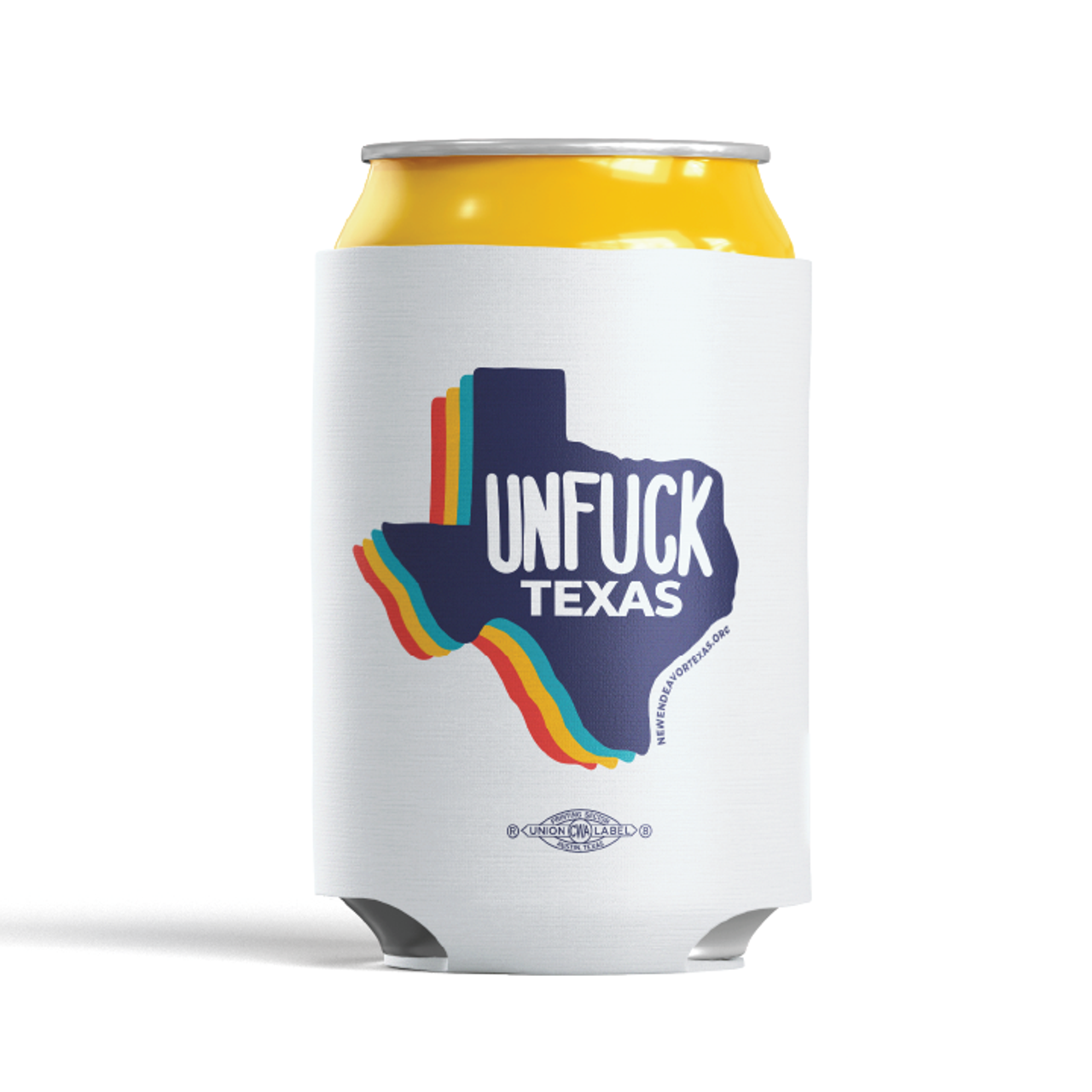 Unfuck Texas (Unisex White Tank) - New Endeavor Texas Webstore
