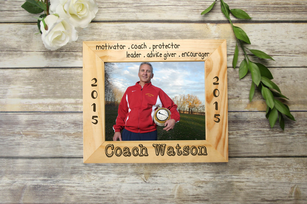 Personalized Picture Frame - Coach