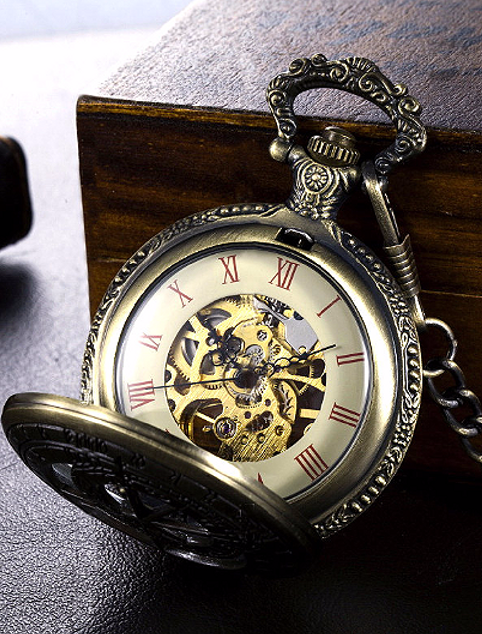 antique chain watch