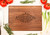 Walnut Personalized Cutting Board ~ Vine Name