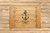 Inlay Personalized Cutting Board - Nautical Anchor
