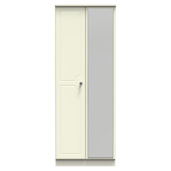 Pembroke Tall Mirrored Wardrobe in Cream Matt - PEM087CMCM (1).jpg