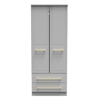 Faye Tall 2 Drawer Wardrobe in Grey Ash - FAY081GAGA (1).jpg