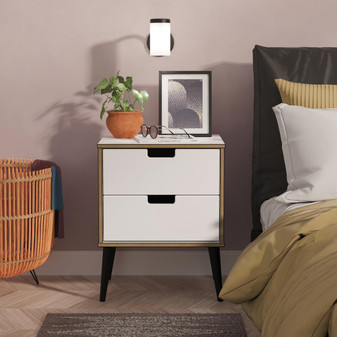 Shanghai 2 Drawer Bedside Cabinet in White Matt - SHB005WMWM (0).jpg