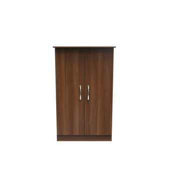 Avon 2ft6in Plain Midi Wardrobe in Noche Walnut - AVN058NWNW (1).jpg