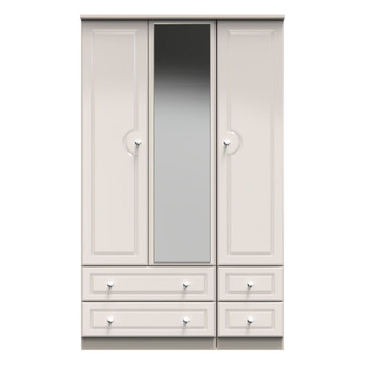 Balmoral Tall Triple 2 Drawer Mirror + Drawer Wardrobe in Kashmir Gloss & Kashmir - BAL162KGKM (1).jpg
