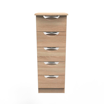 Camden 5 Drawer Bedside Cabinet in Bardolino Oak - CAM003BOBO (1).jpg