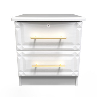 Faye 2 Drawer Bedside Cabinet - with Lock in White Ash - FAY007WAWA (1).jpg