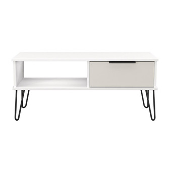 Hong Kong (Black Hairpin Legs) 1 Drawer Coffee Table in Grey Matt & White Matt - HKC231GMWM (1).jpg