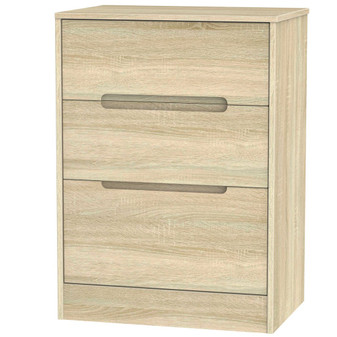 Monaco 3 Drawer Midi Deep Chest in Bardolino Oak - MON013BOBO.jpg
