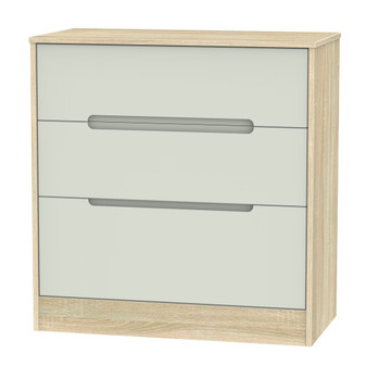 Monaco 3 Drawer Deep Chest in Kashmir Matt & Bardolino Oak - MON049KMBO.jpg