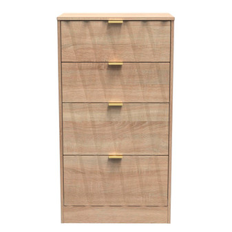 Las Vegas 4 Drawer Midi Deep Chest in Bardolino Oak - LVF014BOBO (1).jpg