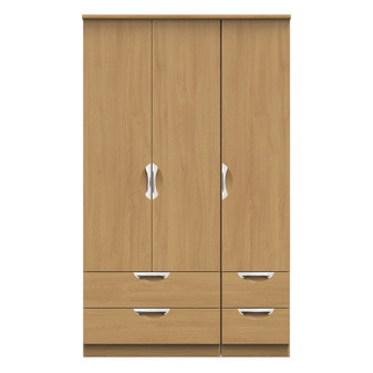 Camden Triple 2 Drawer + Drawer Wardrobe in Modern Oak - CAM151MOMO (1).jpg