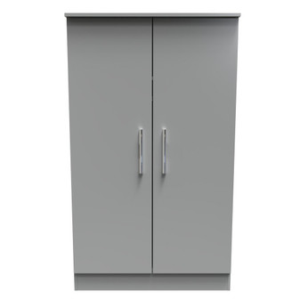 Contrast 2ft6in Plain Midi Wardrobe in Dusk Grey - CTR058DGDG (1).jpg