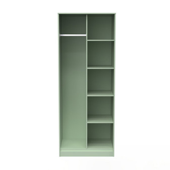 Diamond Tall Open Wardrobe in Reed Green - DIF084RGRG (1).jpg