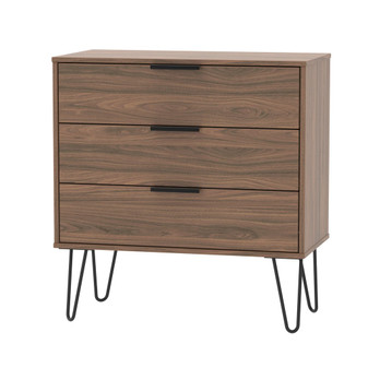 Hong Kong (Black Hairping Legs) 3 Drawer Chest in Carini Walnut - HKC010CWCW.jpg