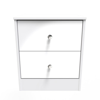 Padstow 2 Drawer Bedside Cabinet in White Gloss & White - PAD005WGWM (1).jpg