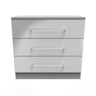 Worcester 3 Drawer Chest in Uniform Gloss & Dusk Grey - WOR010UGDG (1).jpg