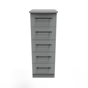 Beverley 5 Drawer Tallboy in Dusk Grey - BEV003DGDG (1).jpg