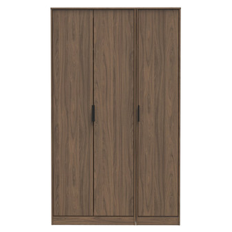 Hong Kong B 3 Door Wardrobe in Carini Walnut - HKB140CWCW (1).jpg