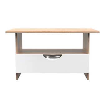 Camden Bottom Drawer Coffee Table in White Gloss & Bardolino Oak - CAM225WGBO (1).jpg