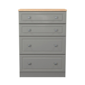 Norfolk 4 Drawer Deep Chest in Dusk Grey & Bardolino Oak - NOR050DGBO (1).jpg