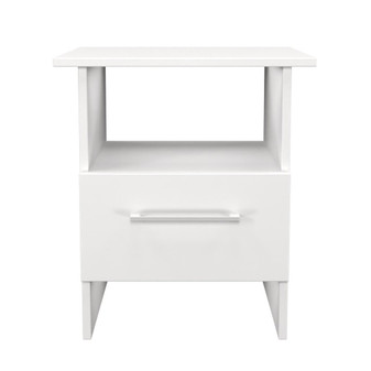 Worcester Bottom Drawer Lamp Table in White Gloss & White - WOR224WGWM (1).jpg