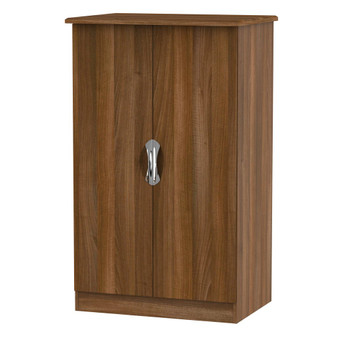 Camden 2ft6in Plain Midi Wardrobe in Noche Walnut - CAM058NWNW.jpg