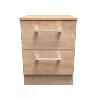 Devon 2 Drawer Bedside  - WIRELESS CHARGING in Bardolino Oak - DEV105BOBO (1).jpg
