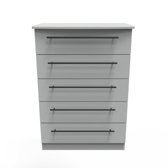 Beverley 5 Drawer Chest in Dusk Grey - BEV012DGDG (1).jpg