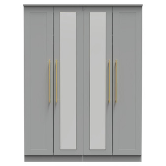 Haworth Tall 4 Door Wardrobe in Dusk Grey - HAW190DGDG (1).jpg