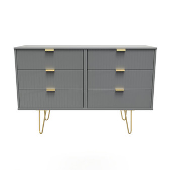 Linear 6 Drawer Midi Chest in Dusk Grey - LIF015DGDG (1).jpg
