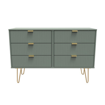 Linear 6 Drawer Midi Chest in Reed Green - LIF015RGRG (1).jpg