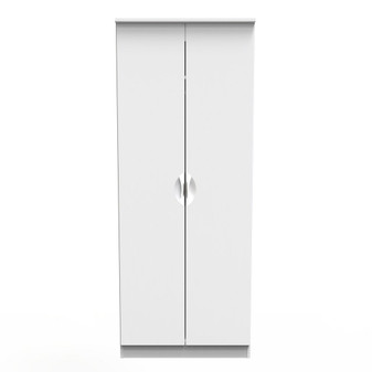 Flora Tall Plain Wardrobe in White Ash - FLO080WAWA (1).jpg