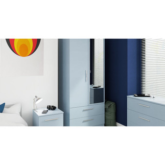 Contrast 2 Door 2 Drawer Mirrored Robe in Denim Blue - CTR062DMDM (BR3).jpg