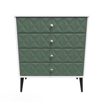 Pixel 4 Drawer Chest in Labrador Green & White - PXT011LBWM (1).jpg