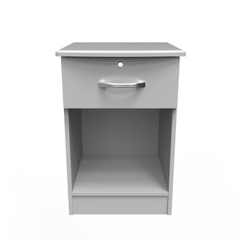 Eve Open Door Bedside Cabinet with Lock in Grey Matt - EVE019GMGM (1).jpg