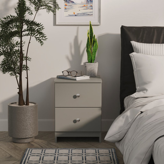 Yarmouth 2 Drawer Bedside Cabinet in Uniform Gloss & Dusk Grey - YAR005UGDG (0).jpg