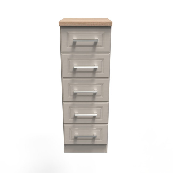 Kent 5 Drawer Tallboy in Kashmir Ash & Modern Oak - KEN003KAMO (1).jpg