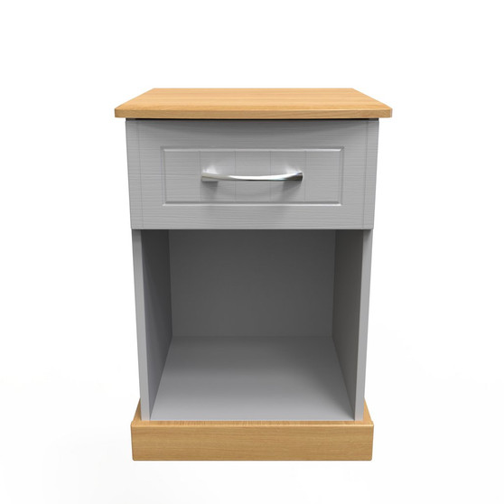Whitney Open Door Bedside Cabinet in Grey Ash & Modern Oak - WHI021GAMO (1).jpg