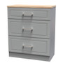 Kent 3 Drawer Deep Chest in Dusk Grey & Bardolino Oak - KEN049DGBO (3).jpg